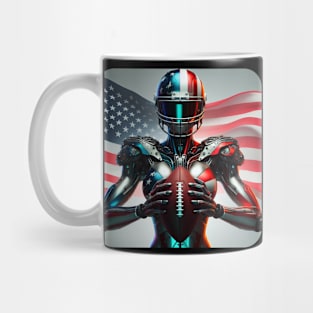 American Woman NFL Football Player #3 Mug